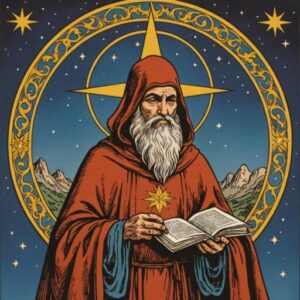 Combinação das cartas O Eremita e A Estrela na vida espiritual