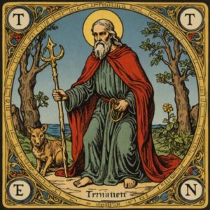 Combinação das cartas O Eremita e A Força em momentos de transição
