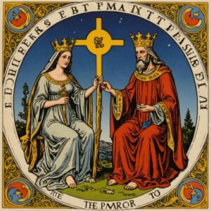 Combinação das cartas O Eremita e A Imperatriz no amor