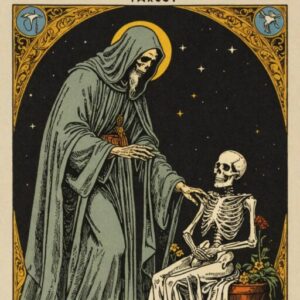 Combinação das cartas O Eremita e A Morte em relacionamentos