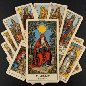 Combinação das cartas O Eremita e O Carro na vida espiritual