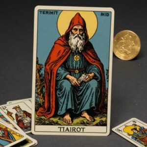 Combinação das cartas O Eremita e O Louco na vida espiritual