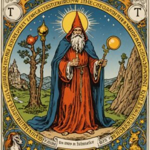 Combinação das cartas O Eremita e O Mago como conselho do dia