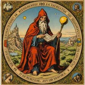 Combinação das cartas O Eremita e O Mundo sobre o futuro