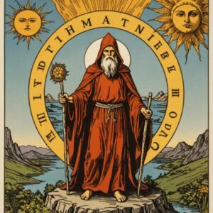 Combinação das cartas O Eremita e O Sol no trabalho