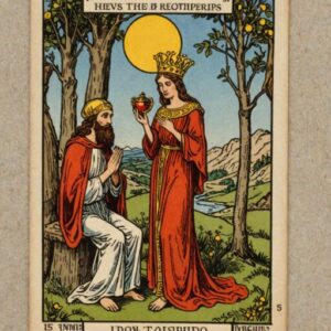 Combinação das cartas O Eremita e Os Enamorados em relacionamentos