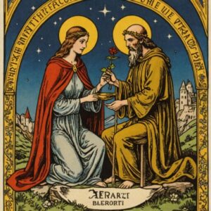 Combinação das cartas O Eremita e Os Enamorados no amor