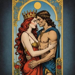 Combinação das cartas O Hierofante e A Força no amor