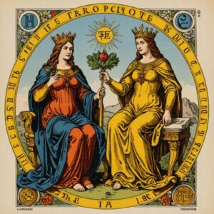 Combinação das cartas O Hierofante e A Imperatriz na saúde