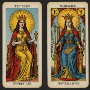 Combinação das cartas O Hierofante e A Imperatriz na vida espiritual