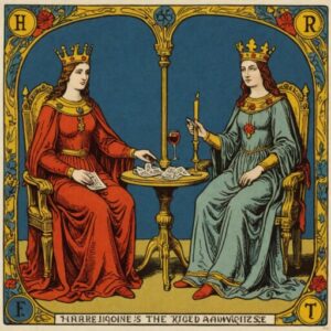 Combinação das cartas O Hierofante e A Imperatriz sobre decisões difíceis