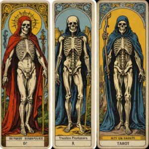 Combinação das cartas O Hierofante e A Morte na saúde
