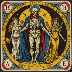Combinação das cartas O Hierofante e A Morte na vida espiritual