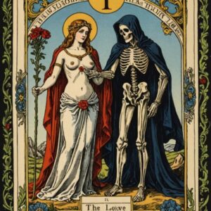 Combinação das cartas O Hierofante e A Morte no amor