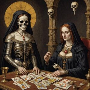 Combinação das cartas O Hierofante e A Morte sobre decisões difíceis