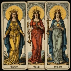 Combinação das cartas O Hierofante e A Temperança em momentos de transição