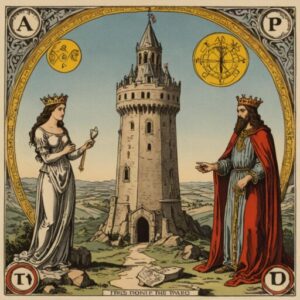 Combinação das cartas O Hierofante e A Torre em momentos de transição