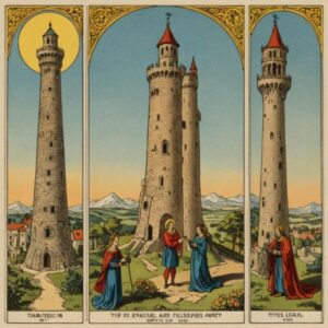 Combinação das cartas O Hierofante e A Torre na vida espiritual