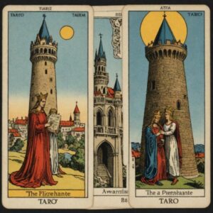 Combinação das cartas O Hierofante e A Torre no trabalho