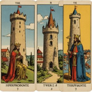 Combinação das cartas O Hierofante e A Torre sobre decisões difíceis