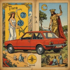Combinação das cartas O Hierofante e O Carro em momentos de transição