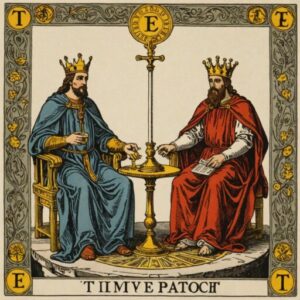 Combinação das cartas O Hierofante e O Imperador em momentos de transição