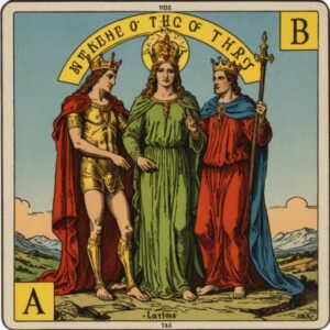 Combinação das cartas O Hierofante e O Louco como conselho do dia