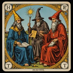 Combinação das cartas O Hierofante e O Mago sobre o futuro