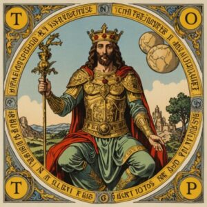 Combinação das cartas O Hierofante e O Mundo como conselho do dia