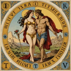 Combinação das cartas O Hierofante e O Mundo no amor