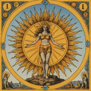 Combinação das cartas O Hierofante e O Sol como conselho do dia