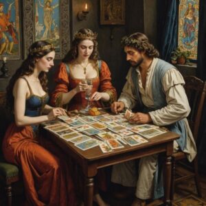 Combinação das cartas O Hierofante e Os Enamorados no trabalho