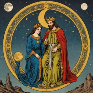 Combinação das cartas O Imperador e A Lua em relacionamentos