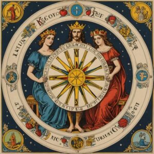 Combinação das cartas O Imperador e A Roda da Fortuna no amor