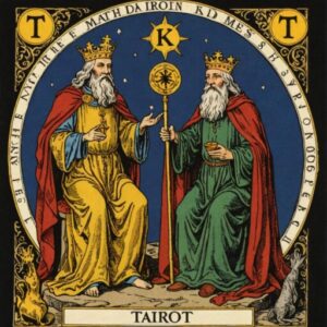 Combinação das cartas O Imperador e O Eremita em momentos de transição