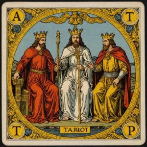 Combinação das cartas O Imperador e O Julgamento em relacionamentos