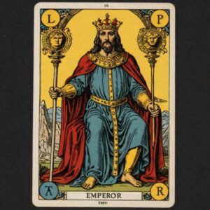 Combinação das cartas O Imperador e O Julgamento sobre decisões difíceis