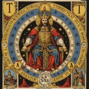 Combinação das cartas O Imperador e O Mundo em momentos de transição
