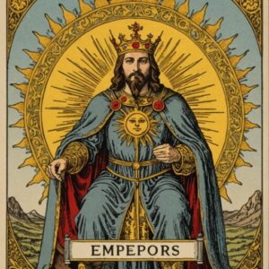 Combinação das cartas O Imperador e O Sol como conselho do dia