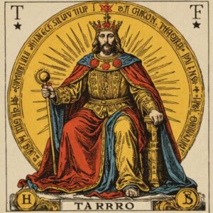 Combinação das cartas O Imperador e O Sol na vida financeira