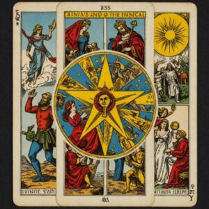 Combinação das cartas O Louco e A Estrela na vida financeira