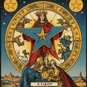 Combinação das cartas O Louco e A Estrela sobre o futuro