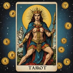Combinação das cartas O Louco e A Força sobre o futuro