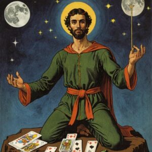 Combinação das cartas O Louco e A Lua na vida espiritual