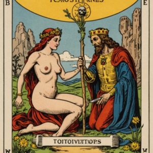 Combinação das cartas O Louco e A Morte em relacionamentos