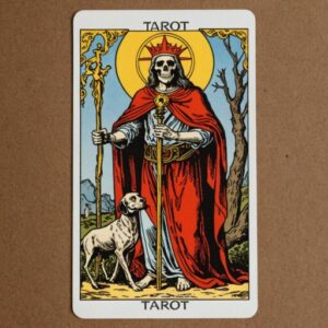 Combinação das cartas O Louco e A Morte na vida espiritual