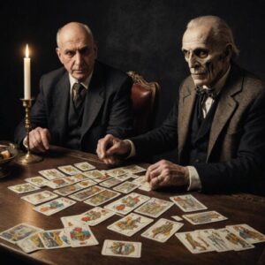 Combinação das cartas O Louco e A Morte sobre decisões difíceis