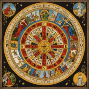 Combinação das cartas O Louco e A Roda da Fortuna na vida espiritual