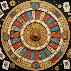 Combinação das cartas O Louco e A Roda da Fortuna sobre decisões difíceis