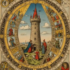 Combinação das cartas O Louco e A Torre em momentos de transição